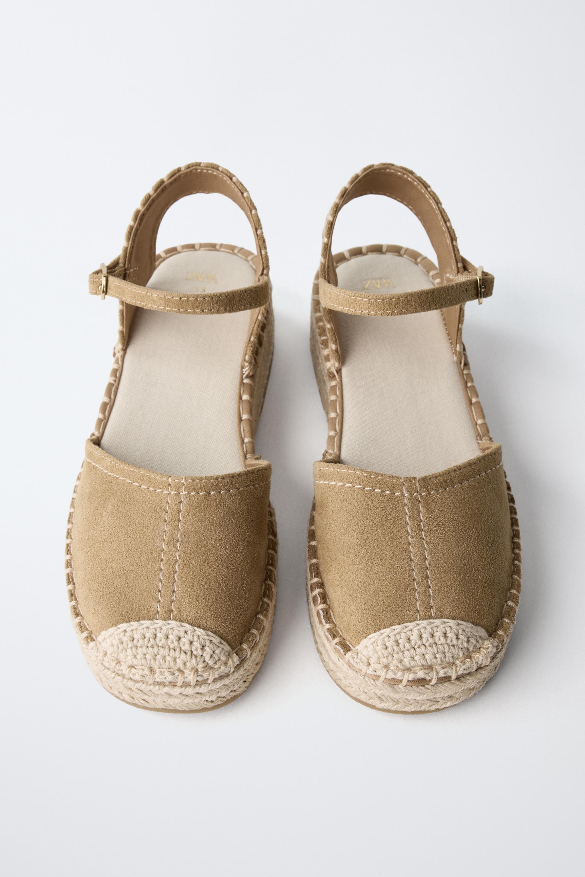 TOPSTITCHED ESPADRILLES
